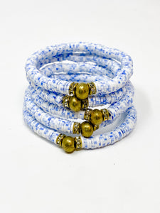 Clay Bracelets | Periwinkle Pixel