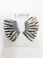 Aerin Beaded Earrings-Silver