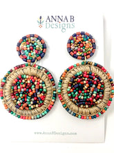 Josie Jute Beaded Earrings