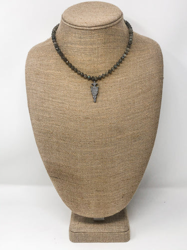 Henley Hematite Necklace