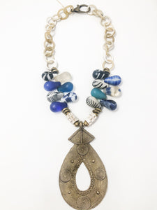 Legacy Buffalo Horn Chain Necklace