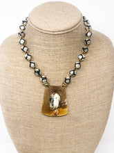 Nalani Agate & Buffalo Horn Necklace
