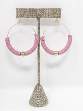 Evie Clay French Hooks | Dusky Rose
