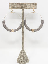 Evie Clay French Hooks | Stone