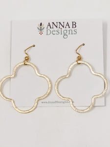 Annie Dainty Clover Earrings