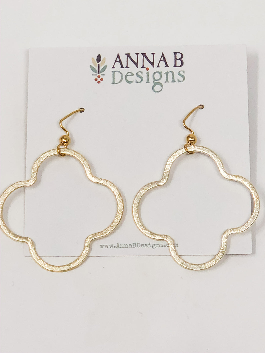 Annie Dainty Clover Earrings