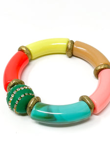 Holiday Clay Stretch Bracelet | 05