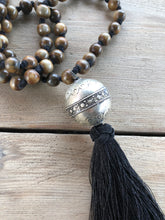 Black Tassel Necklace