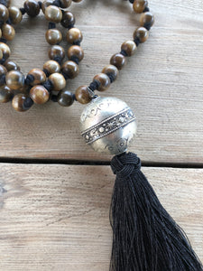 Black Tassel Necklace