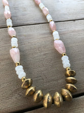 Pink Quartz Necklace