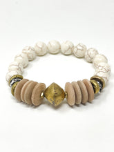 Cam Beaded Bracelet | Light Wood