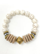 Cam Beaded Bracelet | Light Wood