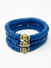 Clay bracelets | Navy