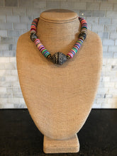 African Vinyl Necklace