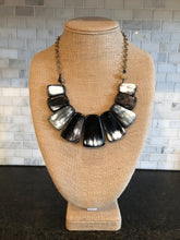 Buffalo Horn Bib Necklace