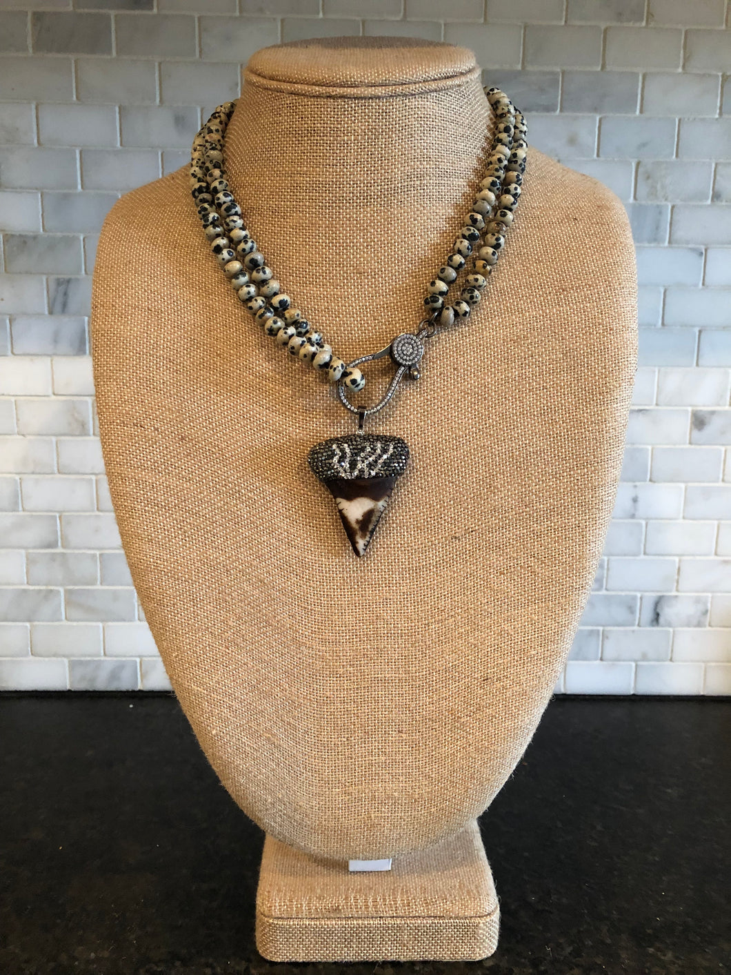 Shark tooth necklace