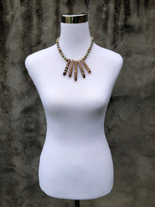 Sea urchin spine necklace