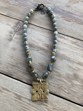 Labradorite Nugget Necklace