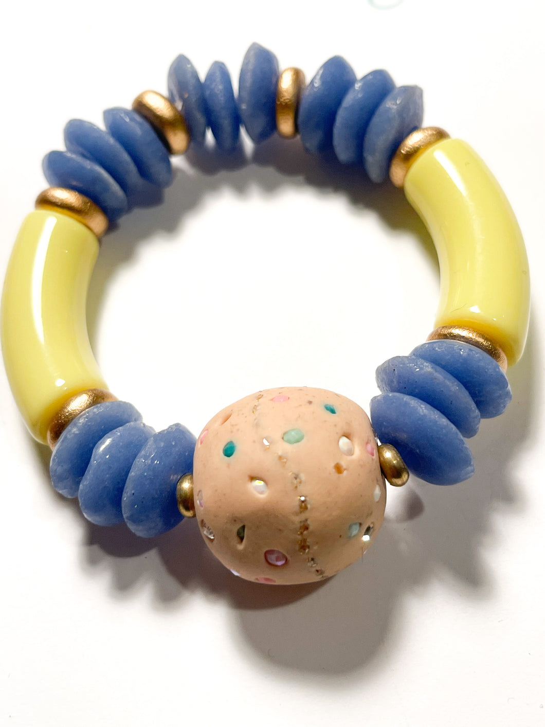 Holiday Clay Stretch Bracelet | 28