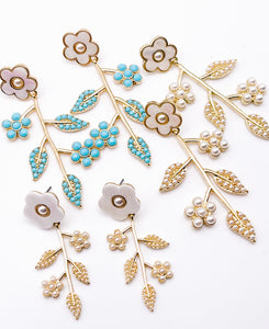 Lulie Beaded Earrings | Turquoise