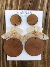 Rachel Resin Earrings | Natural