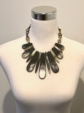 Buffalo Horn Bib Necklace