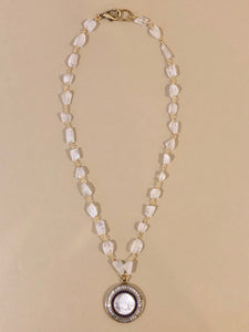 Madonna Rosary Necklace