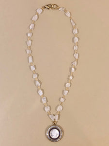Madonna Rosary Necklace