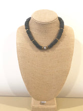 Blue Glass Beaded Necklace