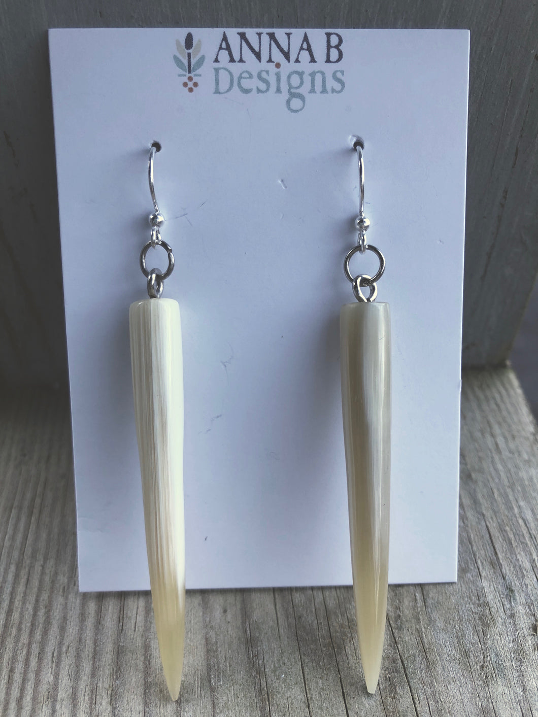 Danny Horn Earrings