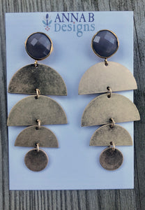 Lily Earrings-Gold