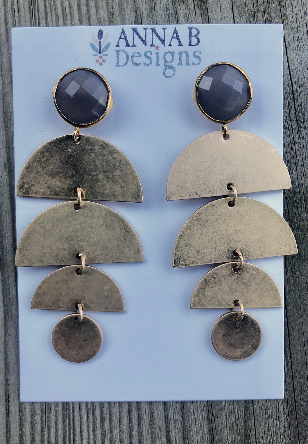 Lily Earrings-Gold