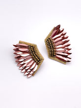 Aerin Beaded Earrings | Rose Gold