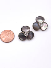 Mother Of Pearl Floral Studs