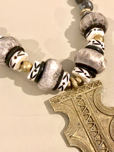 Brass Tribal Necklace