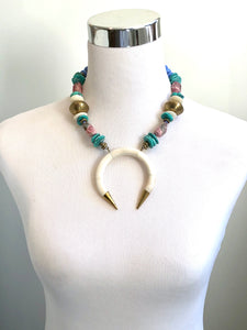 Crescent Horn Necklace
