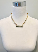 Opal Rosary Necklace (Beige)
