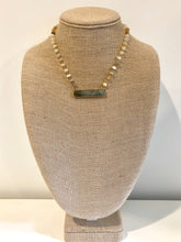Opal Rosary Necklace (Beige)