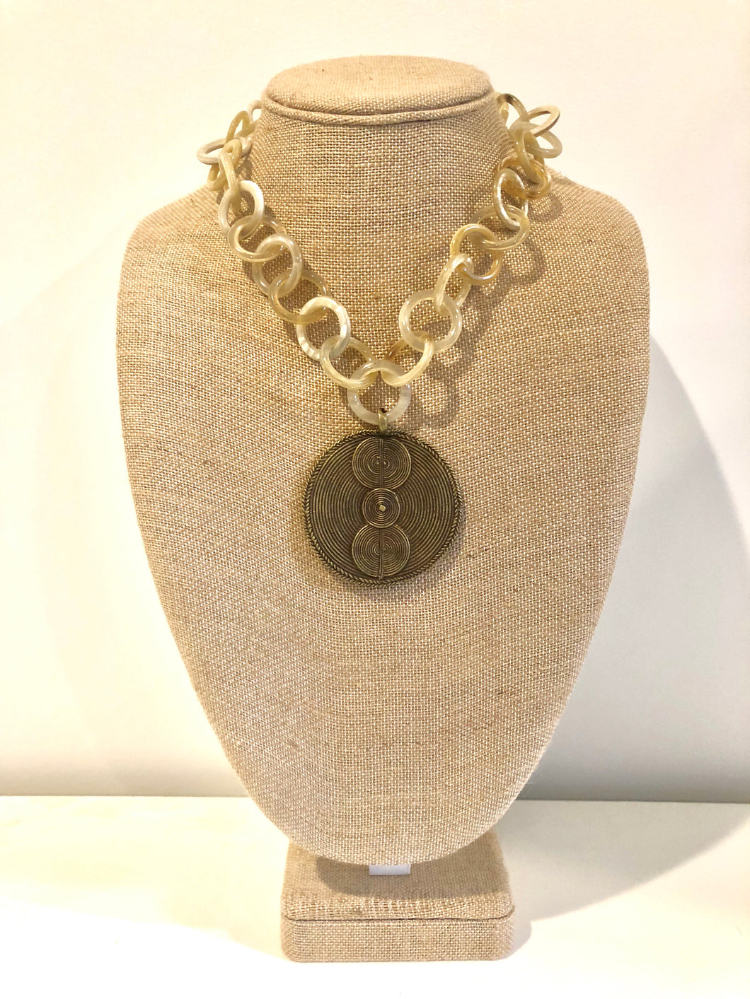 Buffalo Horn Necklace