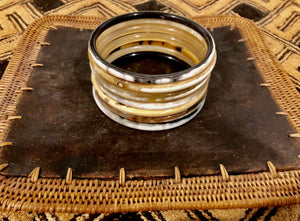 Polished Horn Bangles