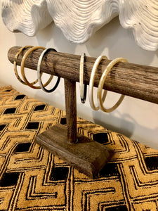 Polished Horn Bangles