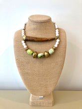 Jasper and Bone Necklace