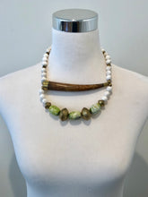 Jasper and Bone Necklace