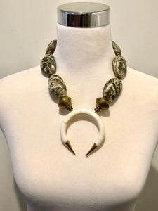 Abalone Bone Necklace