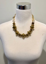 Glass and Horn Necklace