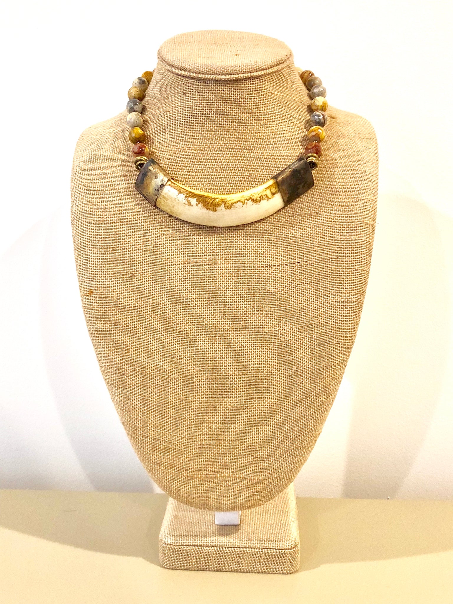 Boar tusk discount necklace for sale