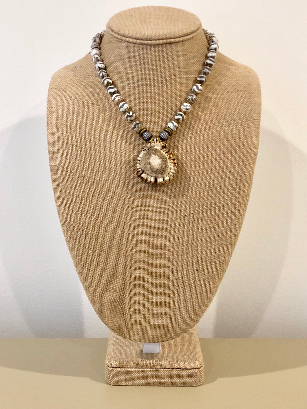 Antler Burr Necklace