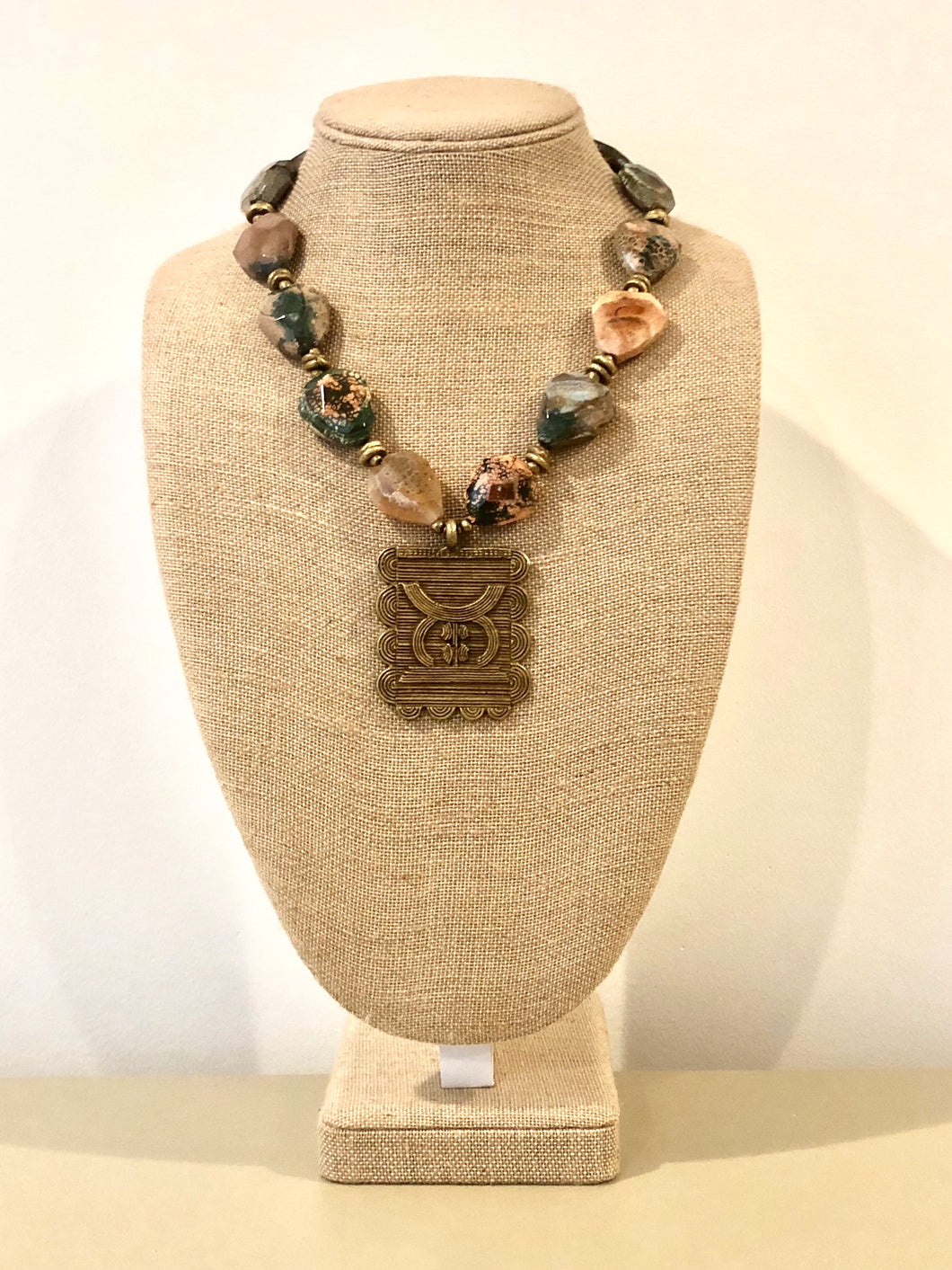 Green Agate Necklace