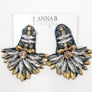 Nyla Metallic Earrings
