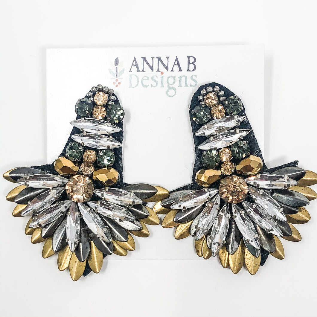 Nyla Metallic Earrings